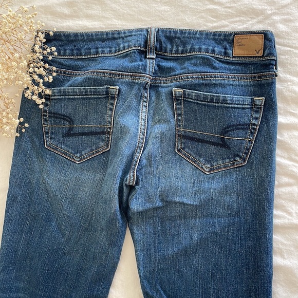 Vintage American Eagle Jeans 98% cotton! Size 6 Regular - Picture 5 of 6